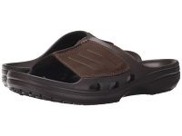 Stylish Crocs Comfort Sandals for Men - Yukon Mesa Slide - Espresso/Espresso Online